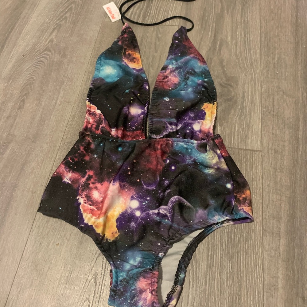 Galaxy Low-V Bodysuit